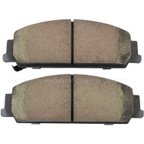 MPA Electrical 1000-1351C Disc Brake Pad Set - Front - view 1