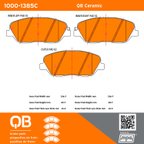 MPA Electrical 1000-1385C Disc Brake Pad Set - Front - view 5