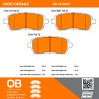 MPA Electrical 1000-1454AC Disc Brake Pad Set - Front - view 5