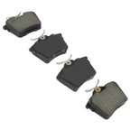 MPA Electrical 1000-1486M Disc Brake Pad Set - Rear - view 2