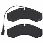 MPA Electrical 1000-1487M Disc Brake Pad Set - Rear - view 4
