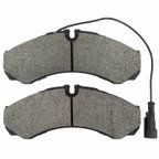 MPA Electrical 1000-1487M Disc Brake Pad Set - Rear - view 1