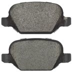 MPA Electrical 1000-1492M Disc Brake Pad Set - Rear - view 1