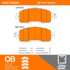 MPA Electrical 1000-1650M Disc Brake Pad Set - Front - view 5