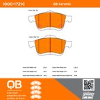 MPA Electrical 1000-1721C Disc Brake Pad Set - Front - view 5