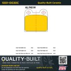 MPA Electrical 1001-0030C Disc Brake Pad Set - Front or Rear - view 5