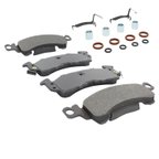 MPA Electrical 1001-0052M Disc Brake Pad Set - Front or Rear - view 2
