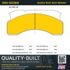 MPA Electrical 1001-0236M Disc Brake Pad Set - Front - view 5