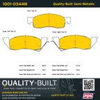 MPA Electrical 1001-0344M Disc Brake Pad Set - Front - view 5