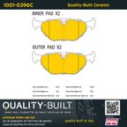 MPA Electrical 1001-0396C Disc Brake Pad Set - Rear - view 5