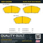 MPA Electrical 1001-0409M Disc Brake Pad Set - Front - view 5