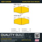 MPA Electrical 1001-0410M Disc Brake Pad Set - Front - view 5