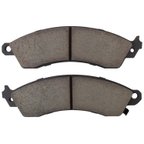 MPA Electrical 1001-0412M Disc Brake Pad Set - Front - view 1