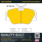 MPA Electrical 1001-0423M Disc Brake Pad Set - Front - view 5