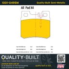 MPA Electrical 1001-0495M Disc Brake Pad Set - Rear - view 5