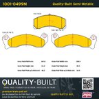 MPA Electrical 1001-0499M Disc Brake Pad Set - Front - view 5