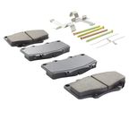 MPA Electrical 1001-0502AC Disc Brake Pad Set - Front - view 1