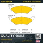 MPA Electrical 1001-0544M Disc Brake Pad Set - Rear - view 5