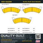 MPA Electrical 1001-0625M Disc Brake Pad Set - Rear - view 5