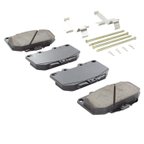 MPA Electrical 1001-0647C Disc Brake Pad Set - Front - view 2