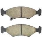 MPA Electrical 1001-0766C Disc Brake Pad Set - Rear - view 1