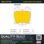 MPA Electrical 1001-0771M Disc Brake Pad Set - Rear - view 5