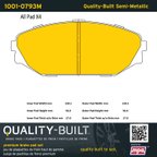 MPA Electrical 1001-0793M Disc Brake Pad Set - Front - view 5