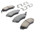 MPA Electrical 1001-0797C Disc Brake Pad Set - Front - view 2