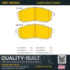MPA Electrical 1001-0815AC Disc Brake Pad Set - Front - view 5