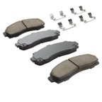 MPA Electrical 1001-0833C Disc Brake Pad Set - Front - view 2