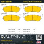 MPA Electrical 1001-0881M Disc Brake Pad Set - Rear - view 5