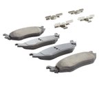 MPA Electrical 1001-0898C Disc Brake Pad Set - Rear - view 2