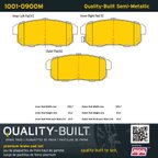 MPA Electrical 1001-0900M Disc Brake Pad Set - Rear - view 5