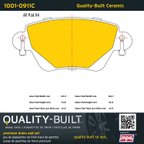 MPA Electrical 1001-0911C Disc Brake Pad Set - Rear - view 5