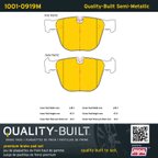 MPA Electrical 1001-0919M Disc Brake Pad Set - Rear - view 5