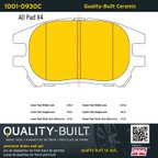 MPA Electrical 1001-0930C Disc Brake Pad Set - Front - view 5