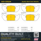 MPA Electrical 1001-0952M Disc Brake Pad Set - Rear - view 5