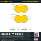 MPA Electrical 1001-0972AM Disc Brake Pad Set - Front - view 5