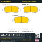 MPA Electrical 1001-0999C Disc Brake Pad Set - Rear - view 5