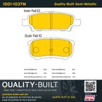MPA Electrical 1001-1037M Disc Brake Pad Set - Rear - view 5