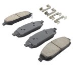 MPA Electrical 1001-1080C Disc Brake Pad Set - Front - view 2