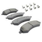 MPA Electrical 1001-1084M Disc Brake Pad Set - Front - view 2