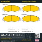 MPA Electrical 1001-1102C Disc Brake Pad Set - Front - view 5