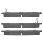 MPA Electrical 1001-1102C Disc Brake Pad Set - Front - view 3