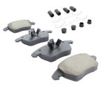 MPA Electrical 1001-1107BC Disc Brake Pad Set - Front - view 2