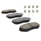 MPA Electrical 1001-1188C Disc Brake Pad Set - Front - view 2