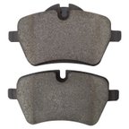 MPA Electrical 1001-1204M Disc Brake Pad Set - Front - view 1