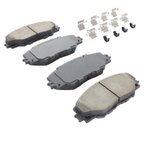 MPA Electrical 1001-1211C Disc Brake Pad Set - Front - view 2