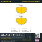 MPA Electrical 1001-1252M Disc Brake Pad Set - Front - view 5