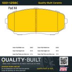 MPA Electrical 1001-1258C Disc Brake Pad Set - Front - view 5
